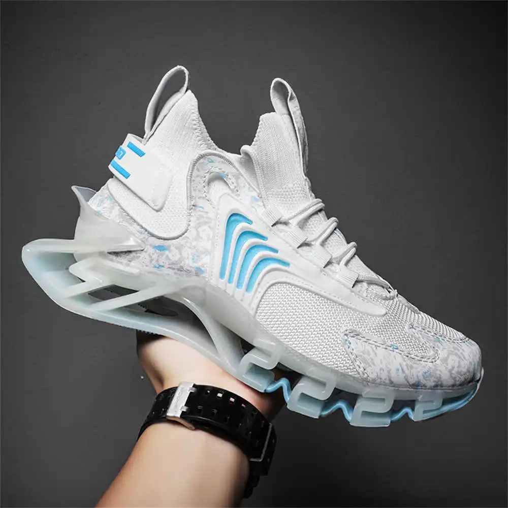 Streetwear Brand Shoes - Blauwe Slipon Lange Roze Laarzen Lichtgroene