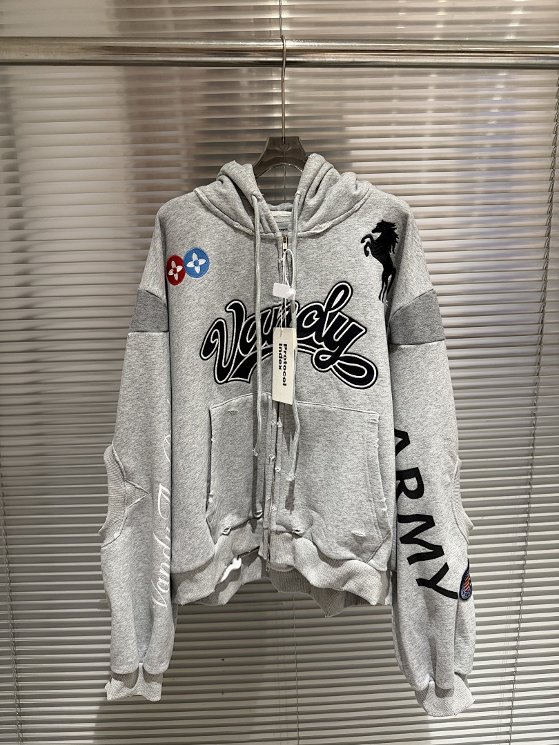 Streetwear Brand Collabs - Modemerk 25FW Collab Zip Up Hoodie