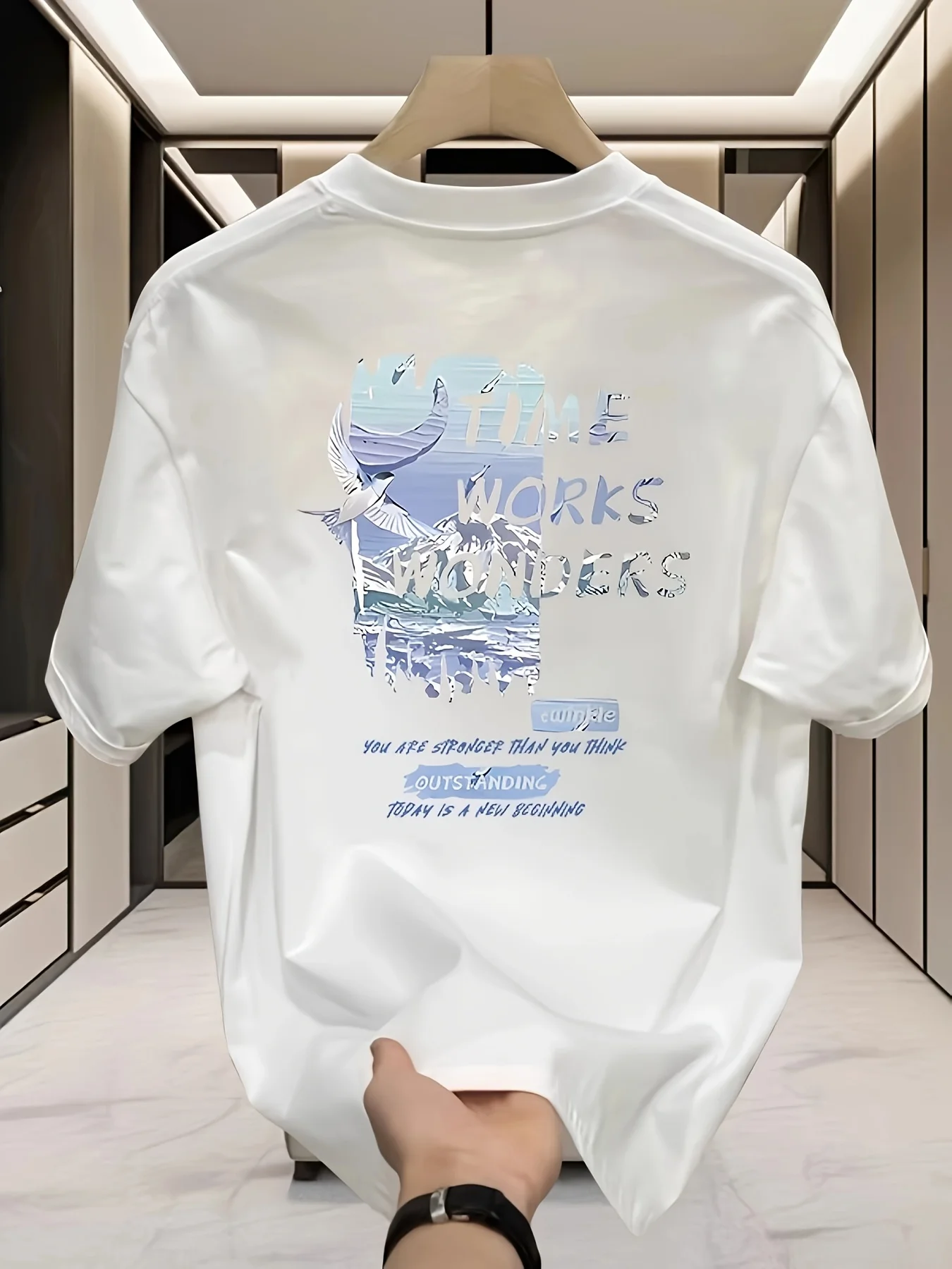 Streetwear Brand Aesthetic - Minimaal casual merk unisex katoenen oversized
