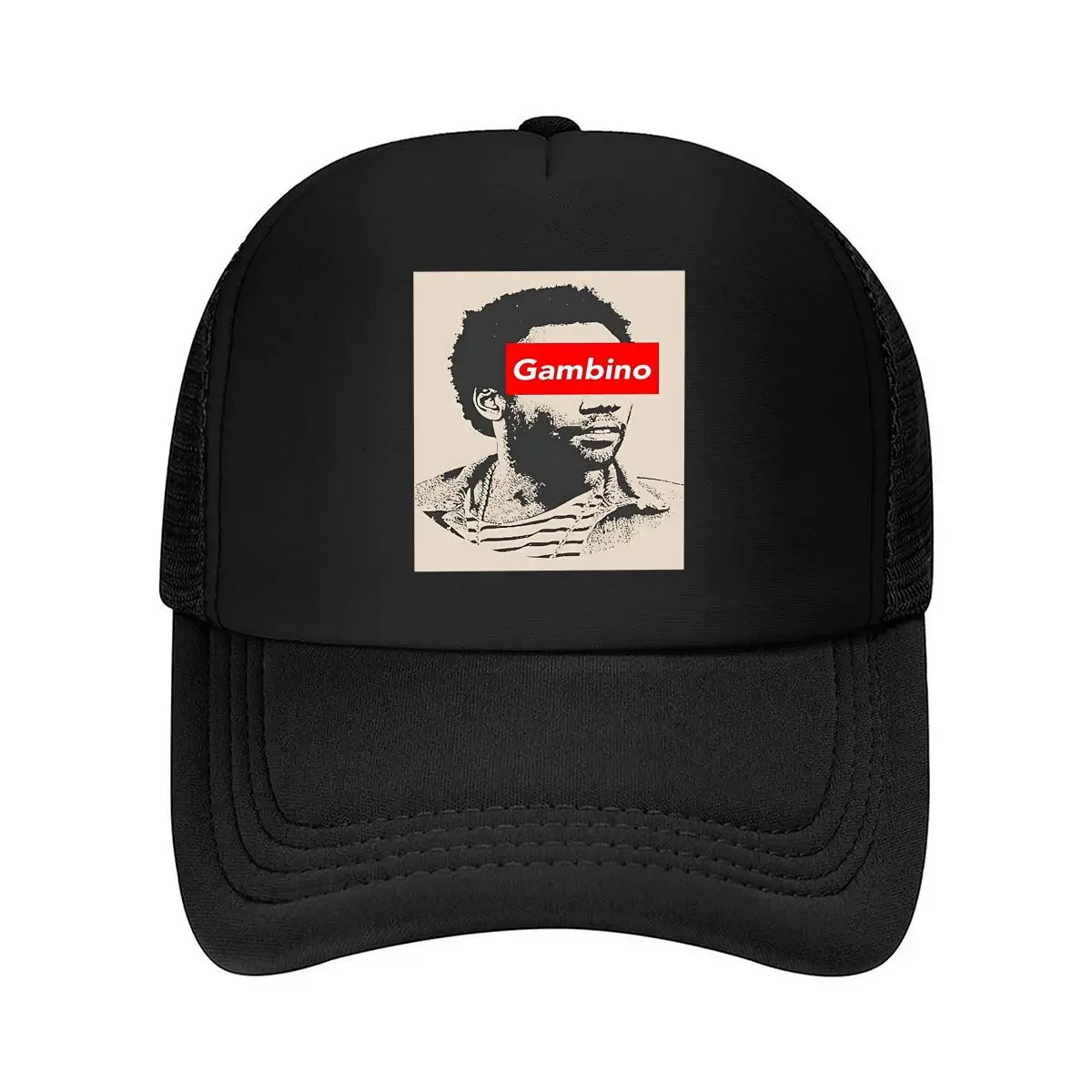 Streetwear Brand Aesthetic - 2026 “Gambino Portrait” - Streetwear-geïnspireerd ontwerp,