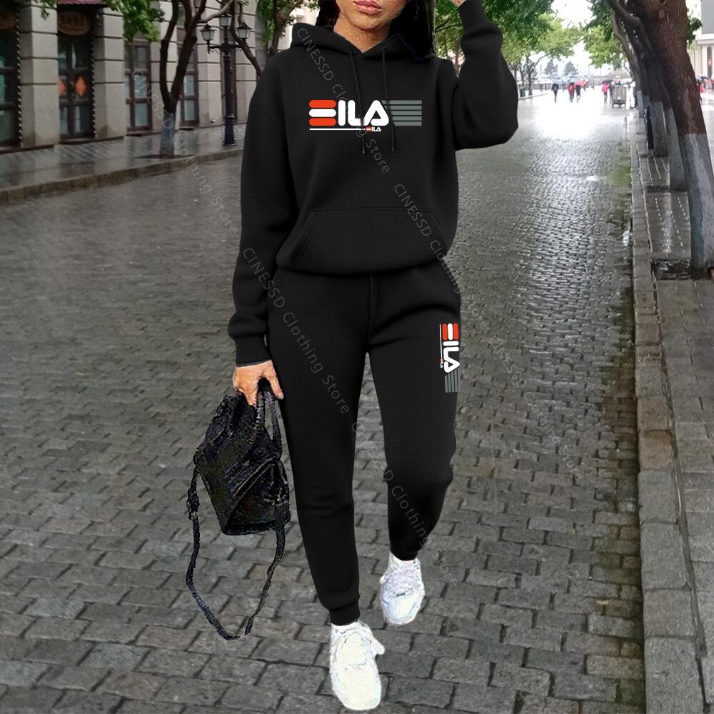Streetwear Brand Aesthetic - Dameskleding Herfst Winter Hoodies Broeken Mode