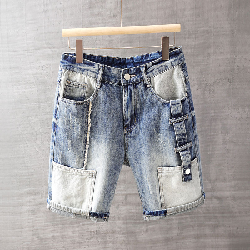 Streetwear Brand Pants - Korte jeansbroek voor heren met zakken