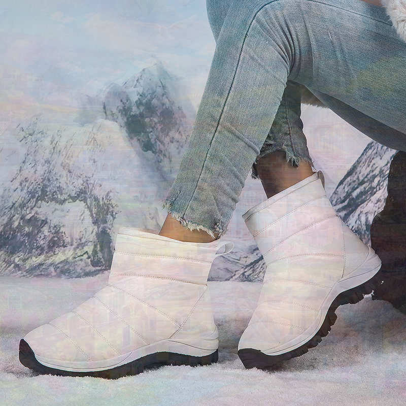 Streetwear Brand Global - Antislip Thermo Ouderen Tennis Vrouw Wandelschoenen