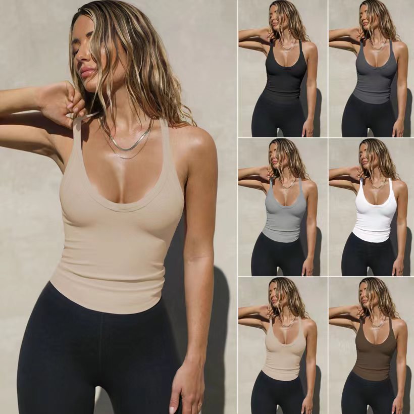 Europe Streetwear Brand - 2024 nieuwe vestbasis dames lente zomer