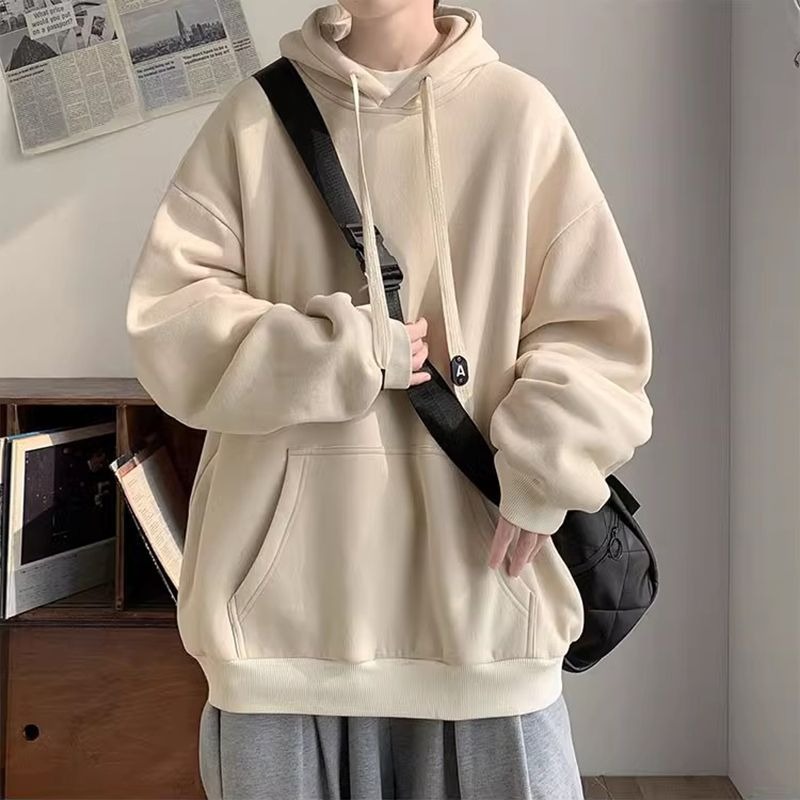 Streetwear Brand Aesthetic - Extra dikke baggy plus size effen