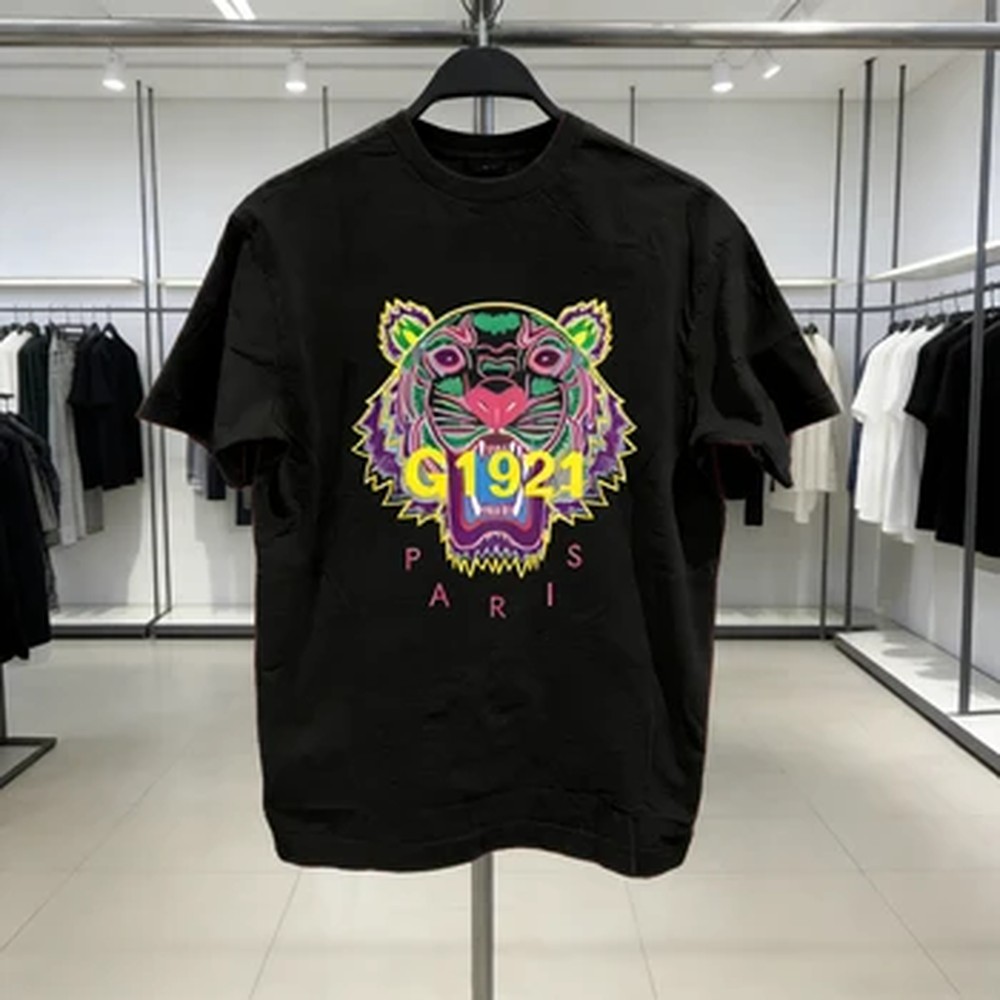 Streetwear Brand - 2026 Leeuwenkop Print T-shirt Mannen en