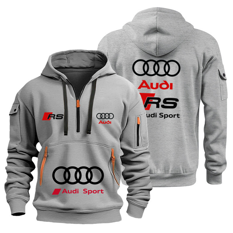 Audi merk unisex motorracehood - Streetwear Brand recensie en prijs
