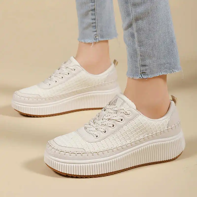 Bruine schoenen Dames Flats He - Streetwear Brand Global recensie en prijs