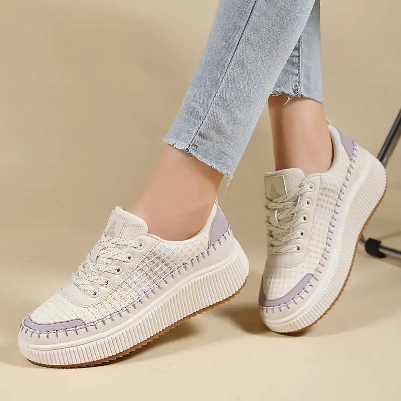 Bruine schoenen Dames Flats He - Streetwear Brand Global recensie en prijs