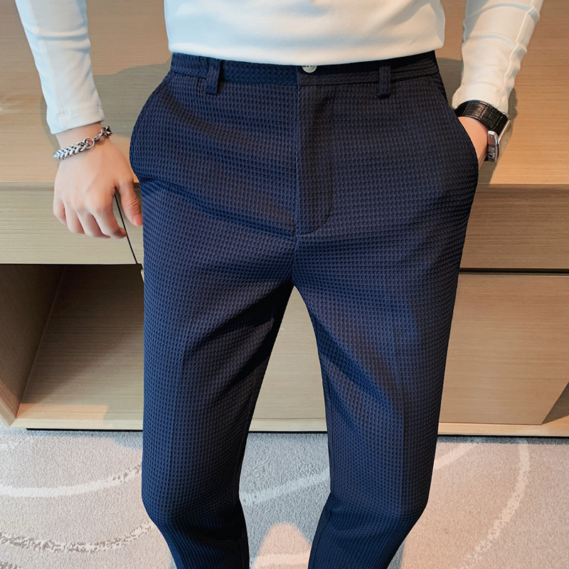 2024 Herfst Nieuwe Wafel Stret - Streetwear Brand Pants recensie en prijs