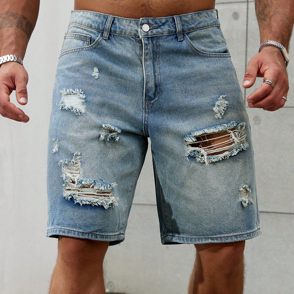 Nieuwe Mode Heren Gescheurde K - Streetwear Brand recensie en prijs