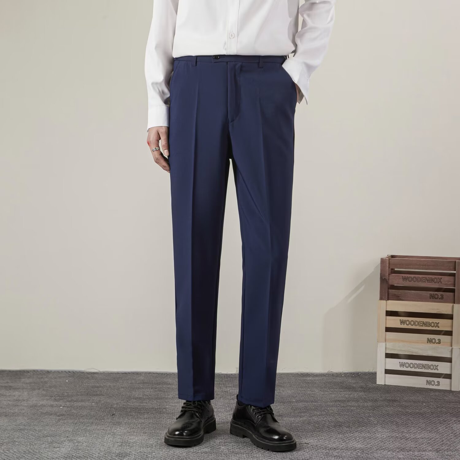 Zomer heren effen kleur rechte - Streetwear Brand Pants recensie en prijs