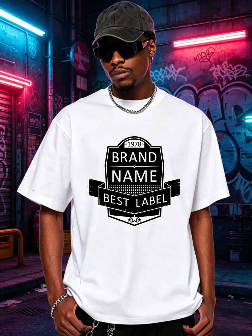 Herentrui met retro merknaampr - Streetwear Brand Best recensie en prijs