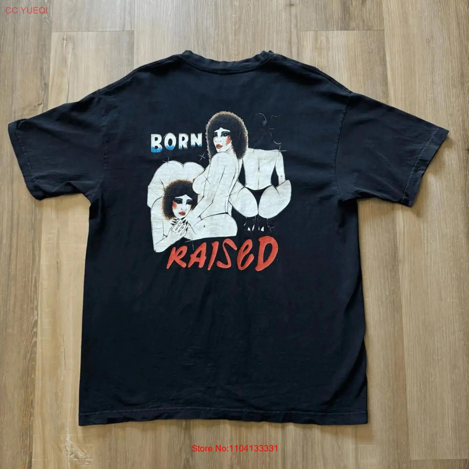Born x Raised Brand Aqua Net T - Xlarge Streetwear Brand recensie en prijs