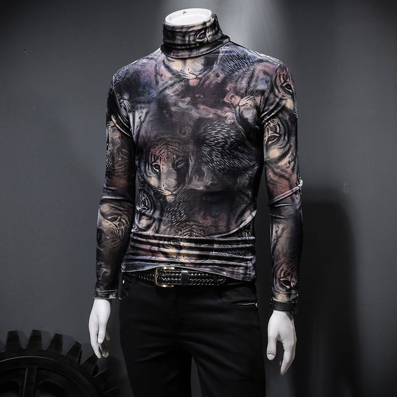 Bedrukte T-shirt voor mannen K - Streetwear Brand Aesthetic recensie en prijs